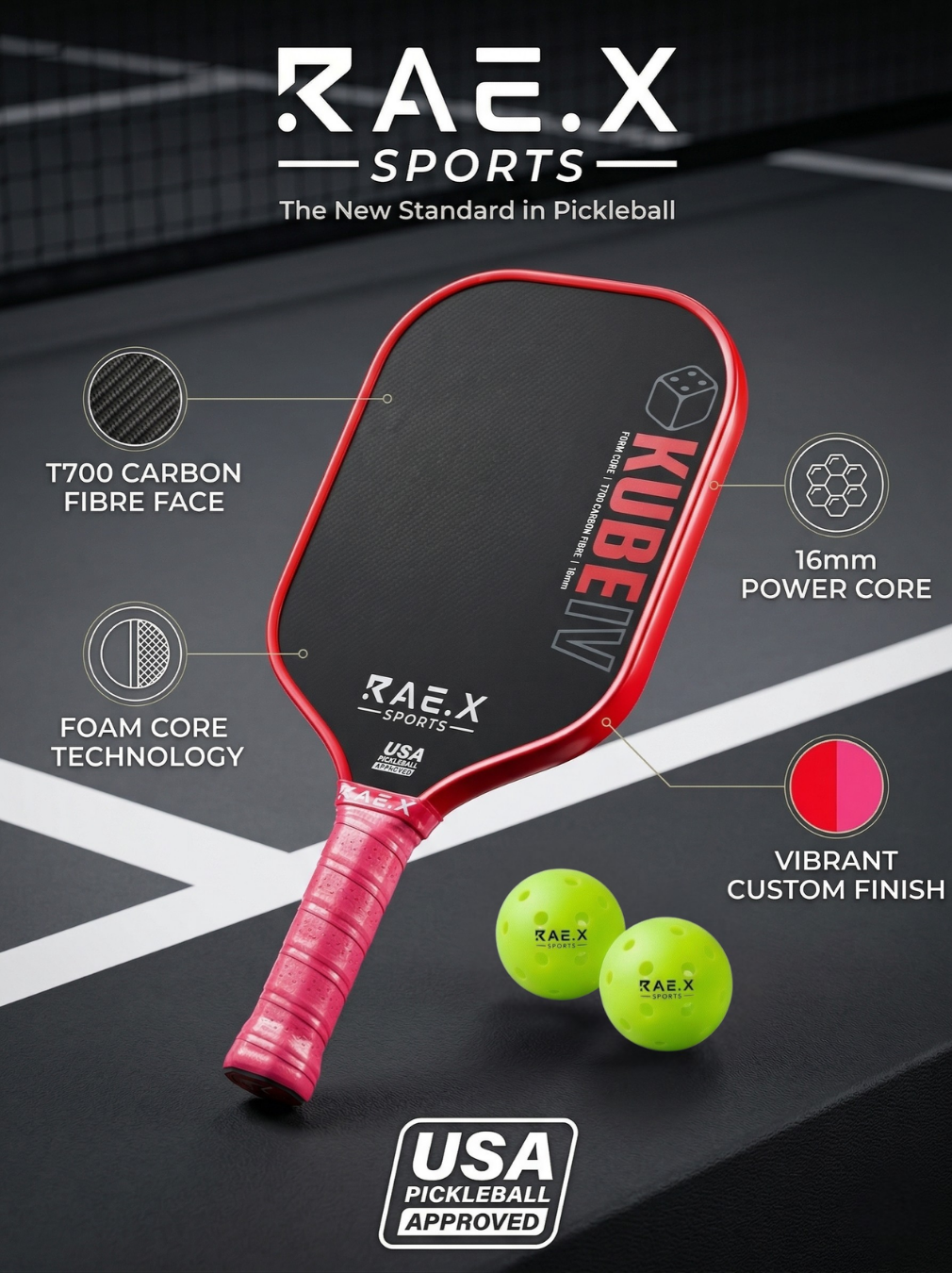 Officially USAPA Approved Paddle – Game On!